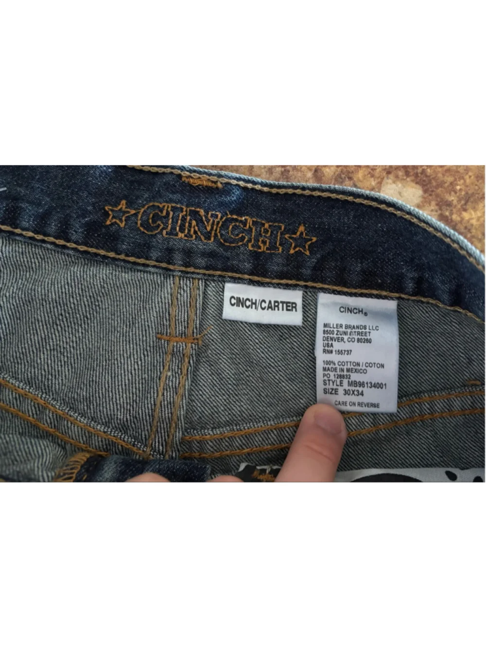 Cinch Carter Relaxed Fit Bootcut Jeans Medium Wash Men’s 30x34